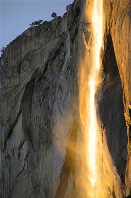 Colorful fall in Yosemite National Park