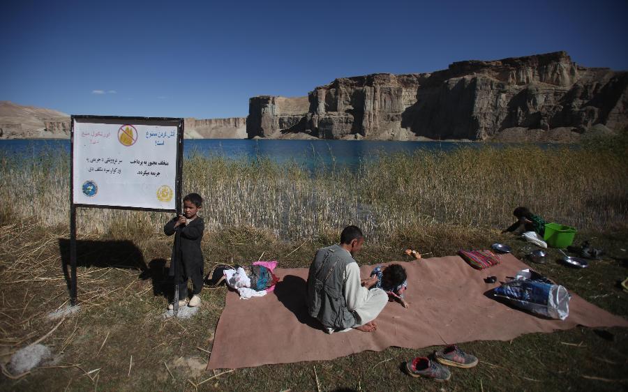 AFGHANISTAN-BAMYAN-LAKE