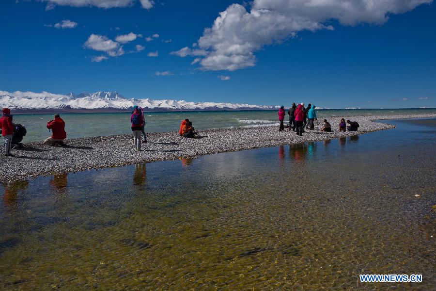 CHINA-TIBET-NAM CO LAKE-SCENERY (CN)