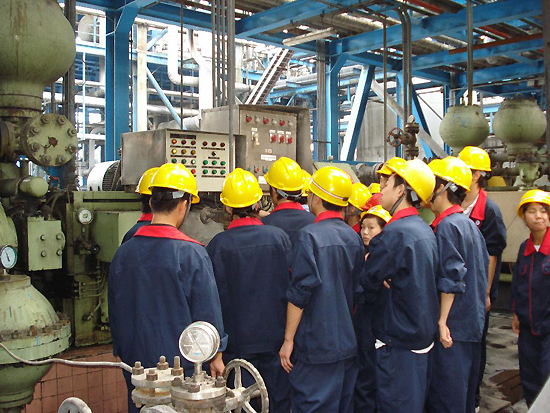 Petrochemical Manufacturing Technology, one of the 'top 10 best-paid majors for vocational graduates in China' by China.org.cn.
