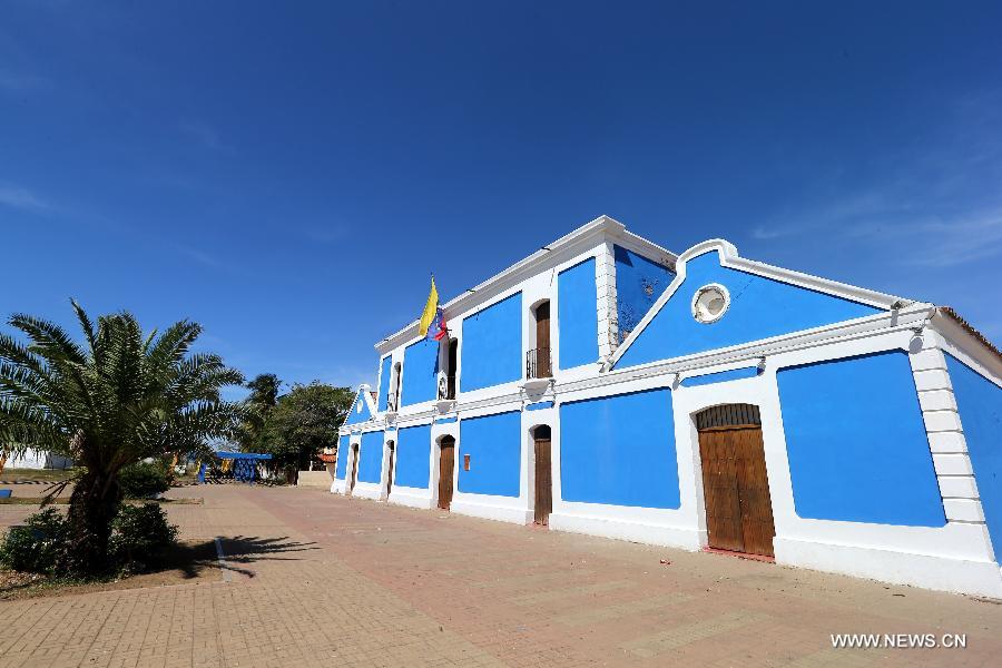 Photo taken on Oct. 20, 2013 shows the former Customs House of Coro, Venezuela. 