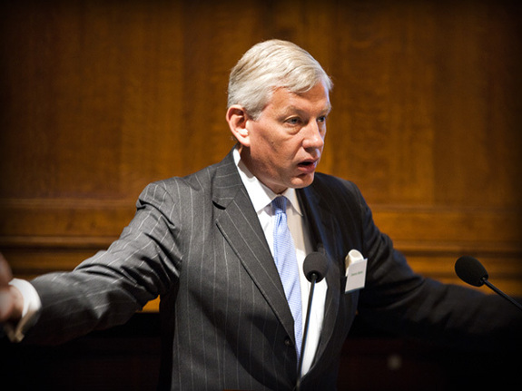 Dominic Barton, one of the 'Top 10 highest rated CEOs in 2013' by China.org.cn.