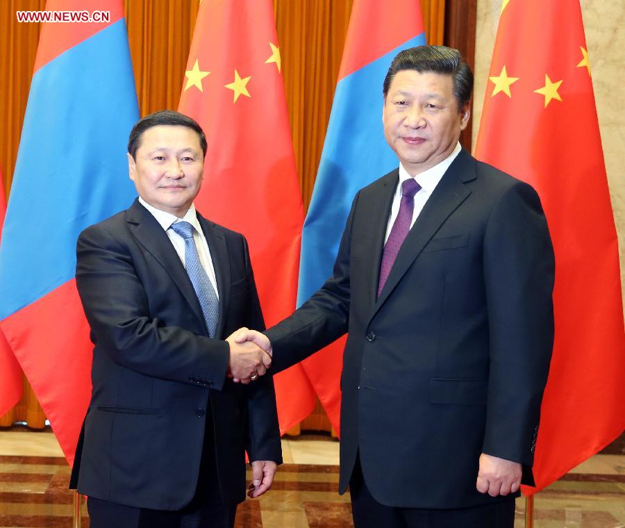 CHINA-BEIJING-XI JINPING-MONGOLIAN PM-MEETING (CN)