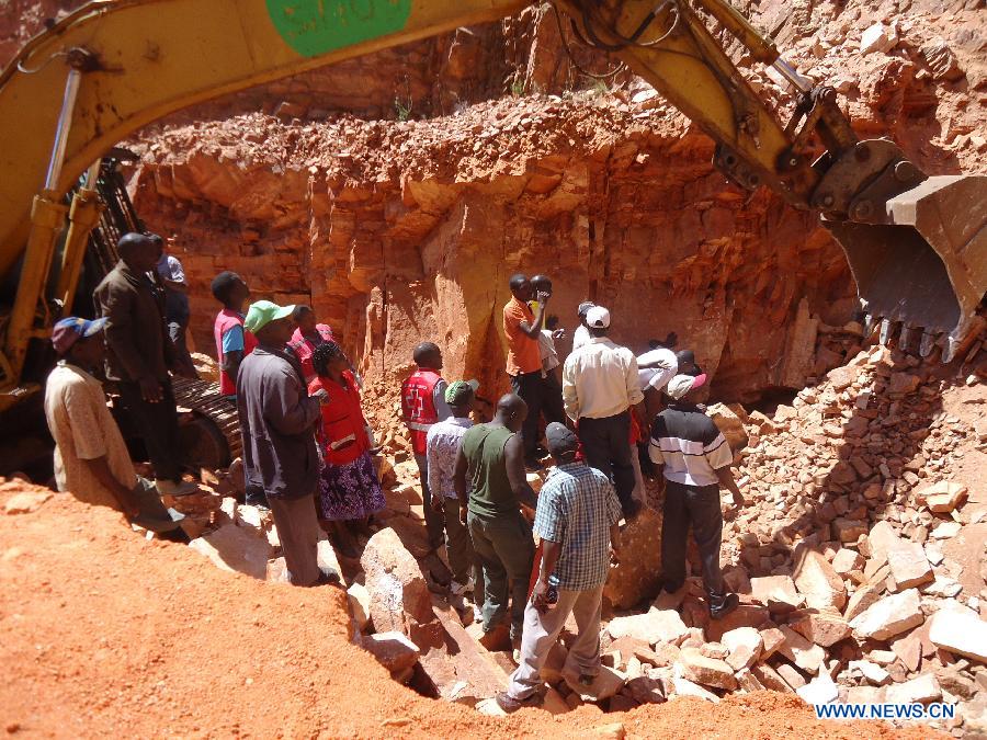 KENYA-BOMET-QUARRY-COLLAPSE