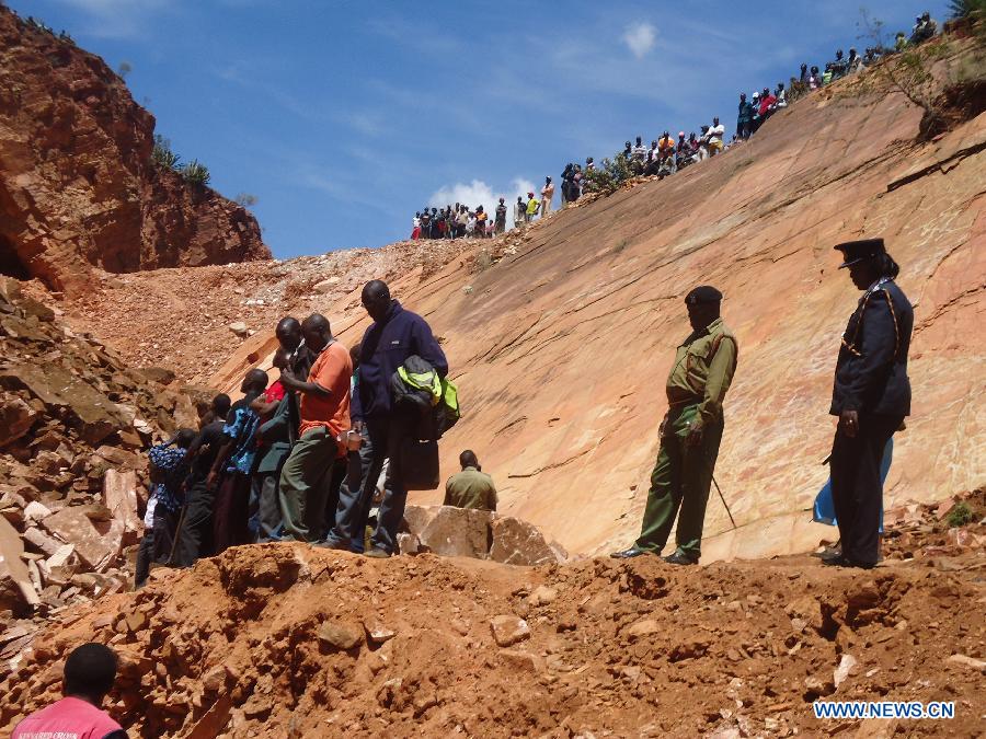 KENYA-BOMET-QUARRY-COLLAPSE