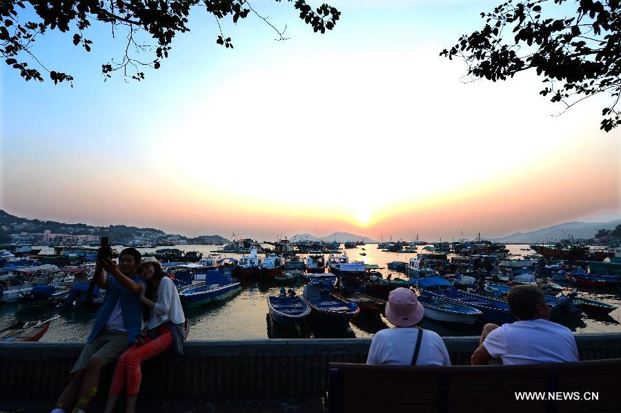 CHINA-HONG KONG-CHEUNG CHAU ISLAND-TOURISM (CN)