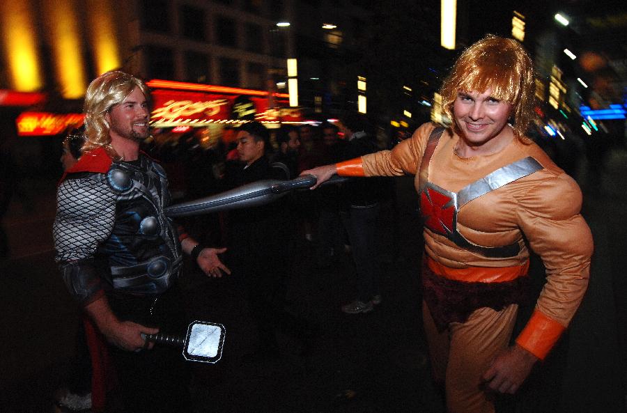 CANADA-VANCOUVER-HALLOWEEN-PARADE