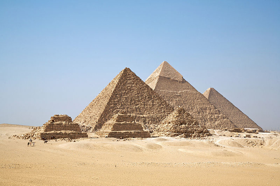 Great Pyramids of Giza, Egypt, one of the 'top 10 mystifying cultural wonders of the world' by China.org.cn.
