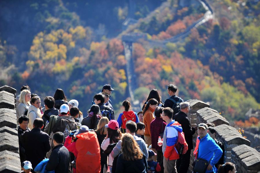 CHINA-BEIJING-GREAT WALL-AUTUMN SCENERY (CN)