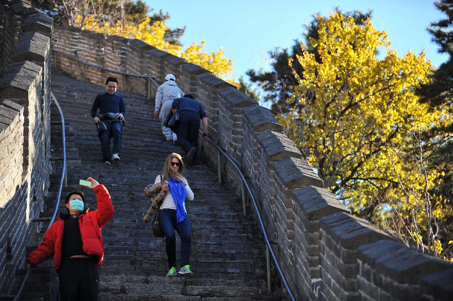 CHINA-BEIJING-GREAT WALL-AUTUMN SCENERY (CN)