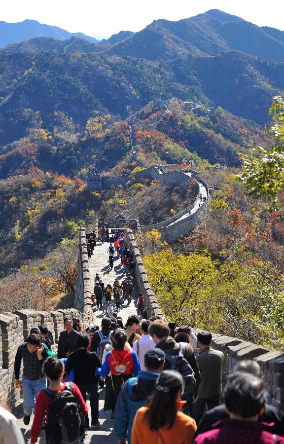 CHINA-BEIJING-GREAT WALL-AUTUMN SCENERY (CN)