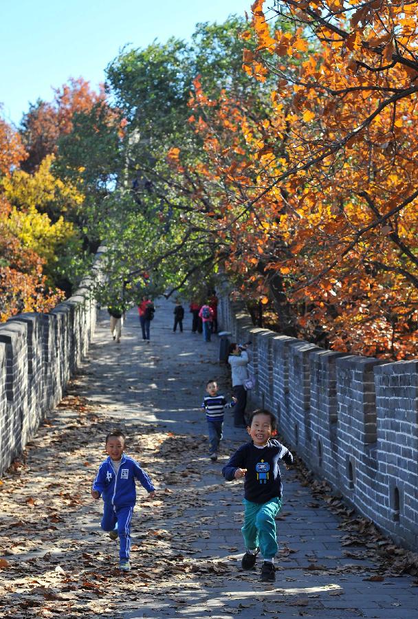 CHINA-BEIJING-GREAT WALL-AUTUMN SCENERY (CN)