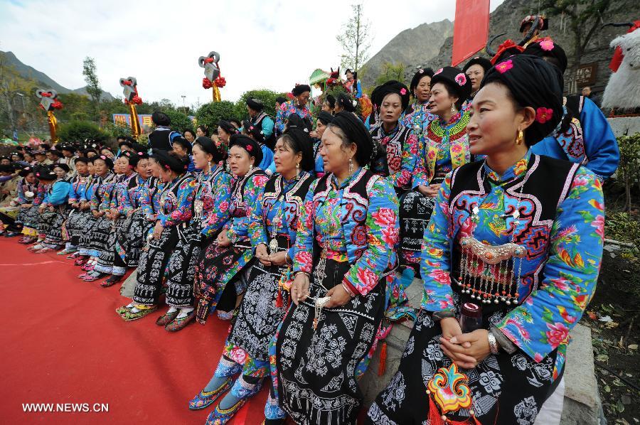 #CHINA-SICHUAN-QIANG ETHNIC GROUP-NEW YEAR (CN) 