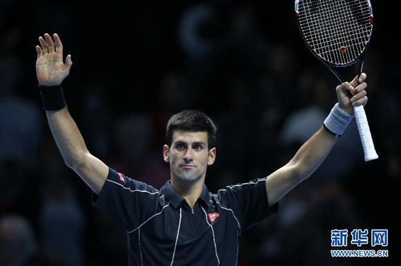 Djokovic beats Federer for the second time in four days.