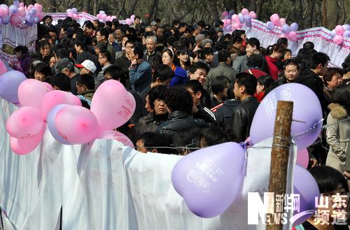 Shandong Province, one of the 'top 10 Chinese provinces with most singles' by China.org.cn.