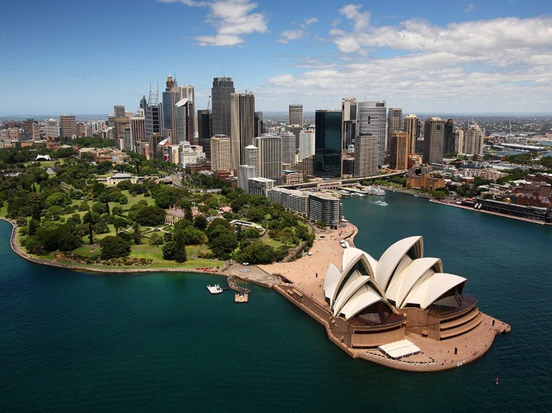 澳大利亚城市风景照图片
