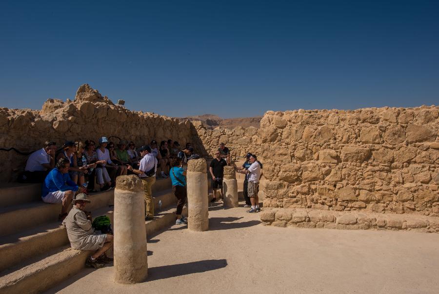 MIDEAST-MASADA-RELICS