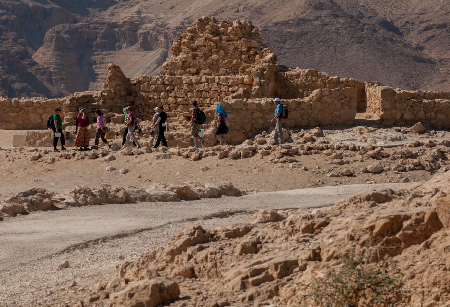 MIDEAST-MASADA-RELICS