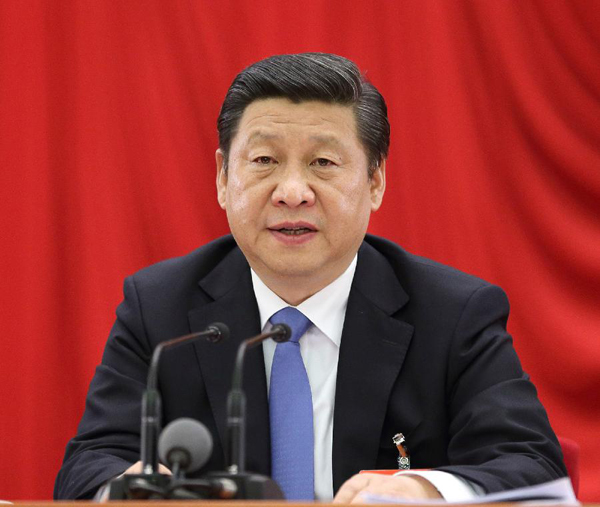 Xi Jinping, general secretary of the Communist Party of China (CPC) Central Committee, addresses the third Plenary Session of the 18th CPC Central Committee in Beijing, capital of China, Nov. 12, 2013. The session lasted from Nov. 9 to 12. (Xinhua