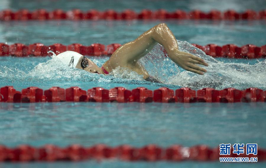 China's teenager swimmer Shao Yiwen retained her World Cup title in the women's 400m freestyle Thursday when she won the only gold for China at the FINA short-course World Cup Beijing.