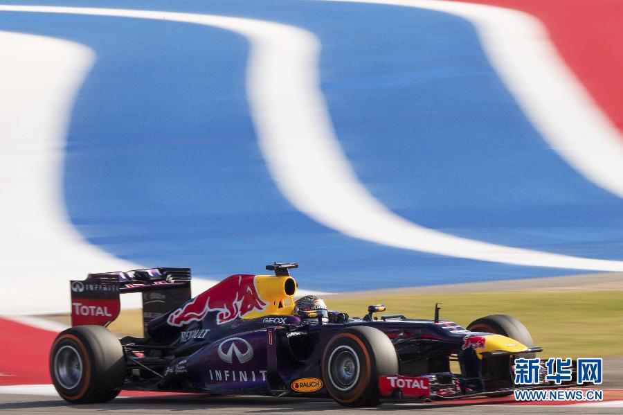 Red Bull's quadruple world champion Sebastian Vettel won the U.S. Grand Prix on Sunday and became the first driver to take eight consecutive victories in a single Formula One season. 