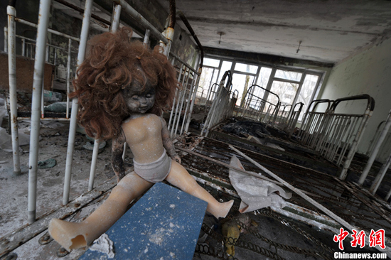 Chernobyl, Ukraine, one of the 'top 10 most polluted places in the world' by China.org.cn.