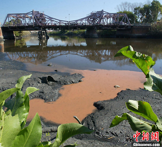 Matanza-Riachuelo, Argentina, one of the 'top 10 most polluted places in the world' by China.org.cn.