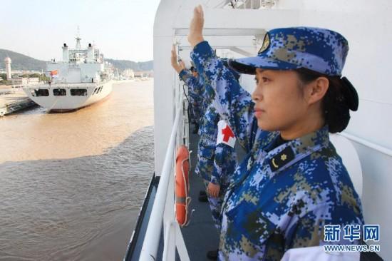 Chinese 'Peace Ark' hospital ship on way to Philippines - China.org.cn