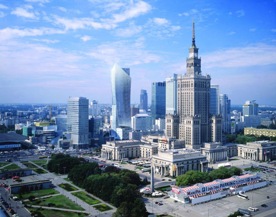 Warsaw, one of the 'top 10 most congested cities in the world' by China.org.cn.