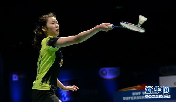  Li Xuerui beat Tai Tzu Ying 2-0 to retain the title.