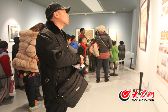 Works of nationwide art museum support program exhibited in Jinan