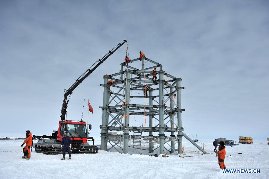 CHINA-ANTARCTIC EXPEDITION-TAISHAN STATION-CONSTRUCTION (CN) 