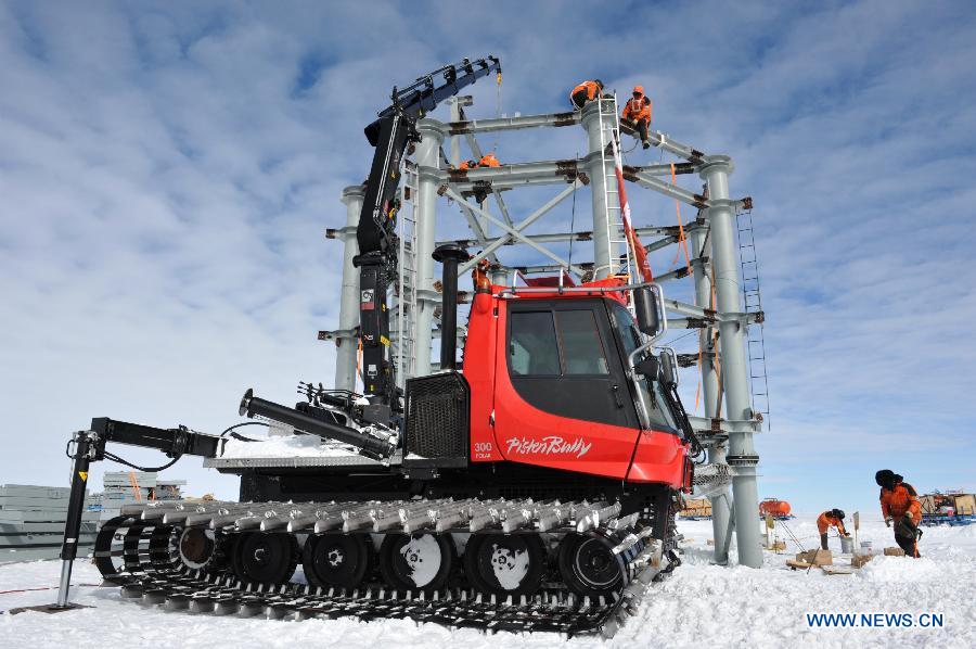 CHINA-ANTARCTIC EXPEDITION-TAISHAN STATION-CONSTRUCTION (CN) 