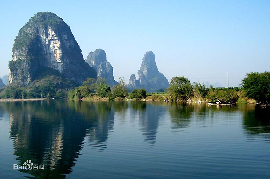 Guilin, Guangxi Province, one of the 'top 10 leisure cities in China' by China.org.cn.