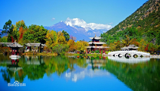 Lijiang, Yunnan Province, one of the 'top 10 leisure cities in China' by China.org.cn.