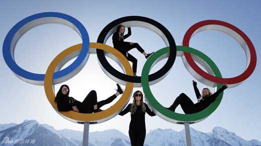 Sochi views ahead of olympics opening ceremony