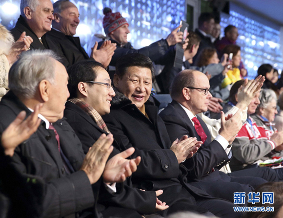 The 22nd Winter Olympic Games opened on Friday night in a spectacular ceremony which was attended by Chinese President Xi Jinping at the invitation of his Russian counterpart, Vladimir Putin.