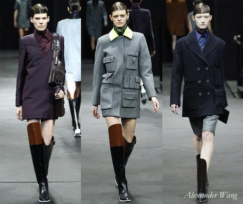 Alexander Wang Fall/Winter 2014 collection.