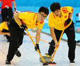 Chinese men's curling team win their Olympic opener