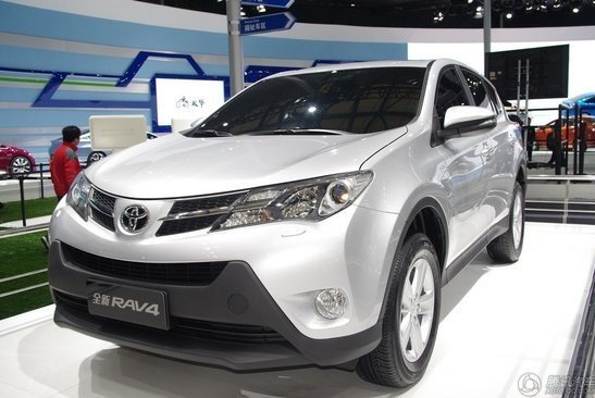 Toyota RAV4, one of the 'top 10 best-selling SUVs in China in 2013' by China.org.cn.
