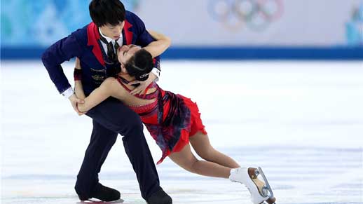 Veteran figure skating pair misses medal in last dance