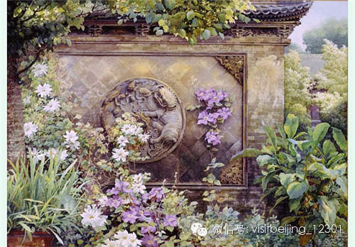 老北京的记忆 一组精美绝伦的老北京水彩画