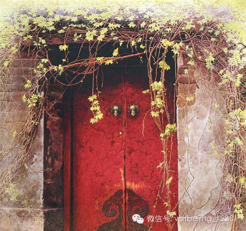 老北京的记忆 一组精美绝伦的老北京水彩画