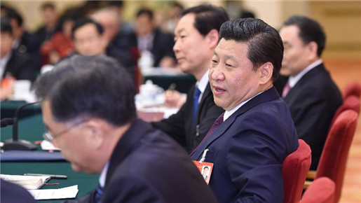 Chinese leaders join panel discussions