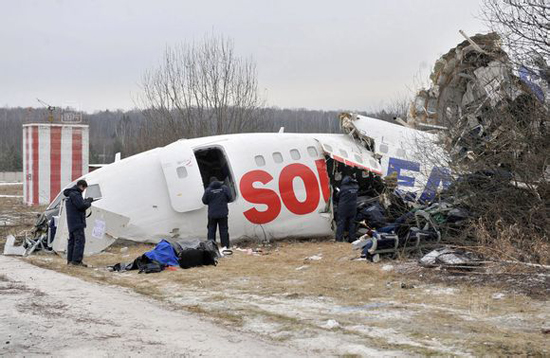 DagestanAirlines, 2010, one of the 'top 10 plane crash miracles' by China.org.cn.