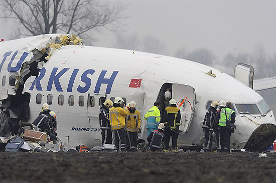 TurkishAirlines, 2009, one of the 'top 10 plane crash miracles' by China.org.cn.