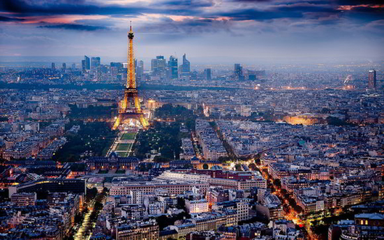 Paris, France, one of the 'top 10 most expensive cities in the world' by China.org.cn.