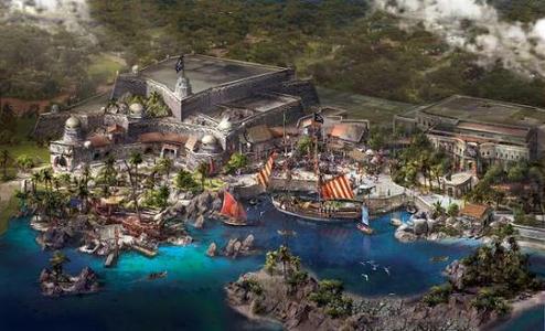 Shanghai's Disneyland, the first Disney park on the Chinese mainland, will feature scenes and characters from the blockbuster 'Pirates of the movies'.