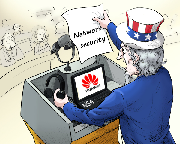 NSA no way for Huawei [By Yang Yongliang/China.org.cn] 