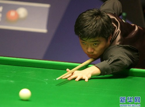 Ding Junhui, one of the 'Top 15 highest earning Chinese athletes in 2013' by China.org.cn